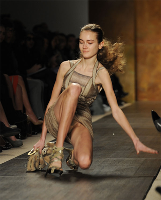 Illustration for article titled Fashion Week: Living The Nightmare In 6-Inch Platform Heels